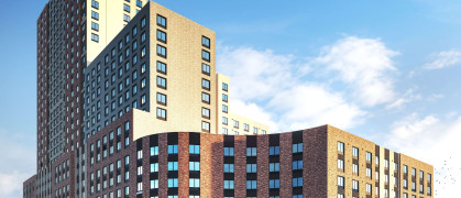 A rendering of the 30-story building near Inwood's North Cove.